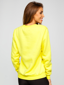 Sudadera para mujer amarillo Bolf W01A