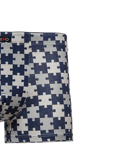 Bóxer para hombre gris Bolf 1BE726