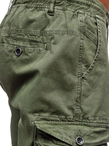 Pantalón corto cargo para hombre caqui Bolf 5011