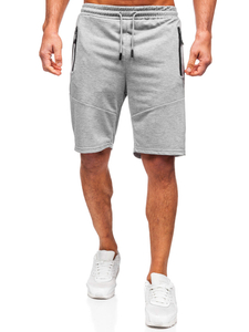 Pantalones cortos para hombre Gris Bolf 8K1500