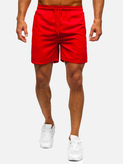 Hombre Bañador Rojo Bolf QD35