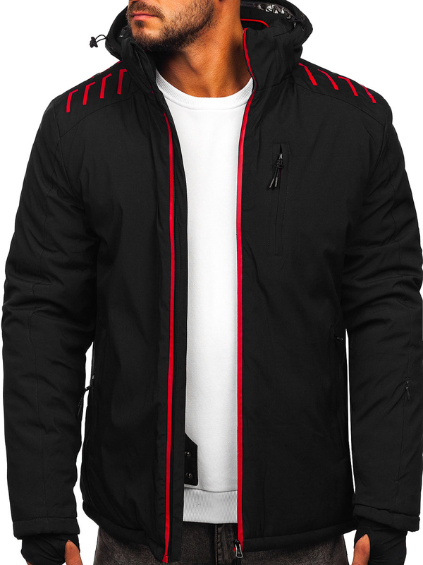 Chaqueta de invierno para hombre negro Bolf 6580