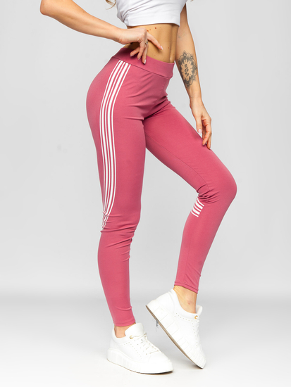 Leggings para mujer rosa oscuro Bolf W7155