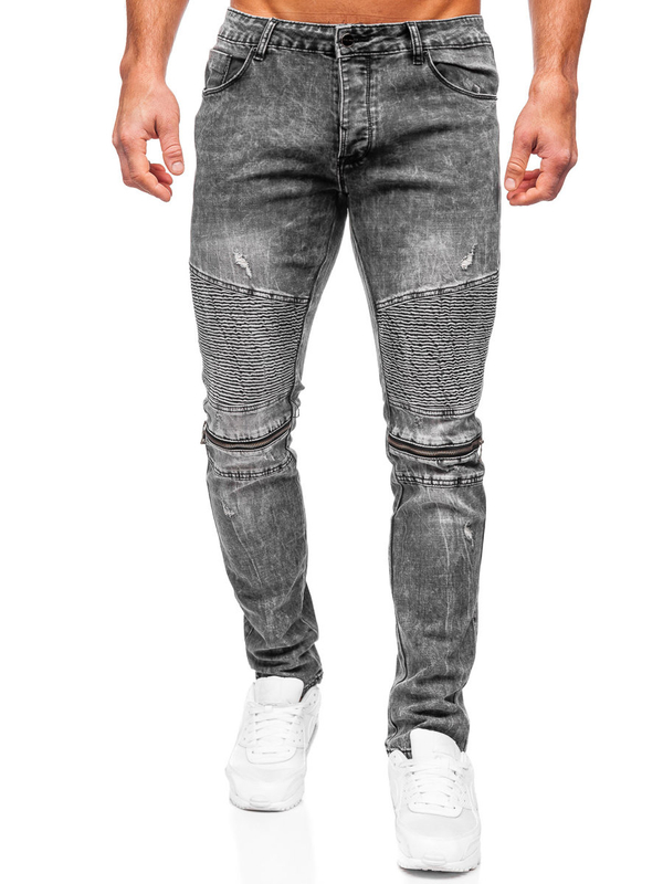 Pantalón vaquero slim fit para hombre negro Bolf MP0069N