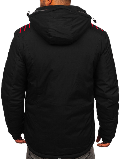 Chaqueta  de invierno para hombre negro Bolf 6580