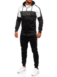 Chándal para hombre negro Bolf HM398
