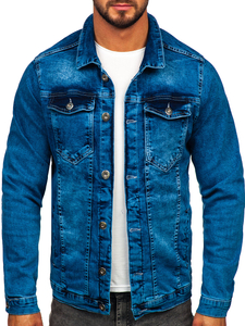 Chaqueta vaquera para hombre azul Bolf 701