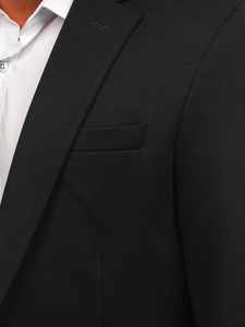 Hombre Blazer elegante Negro Bolf 1652A