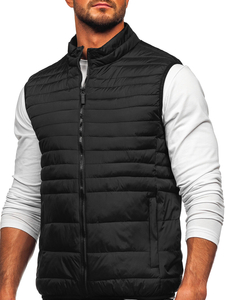 Chaleco acolchado para hombre Negro Bolf 31M5067