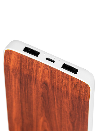 Banco de energía color marrón 8000mAh J5