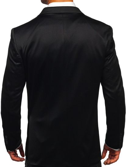 Hombre Blazer elegante Negro Bolf 022