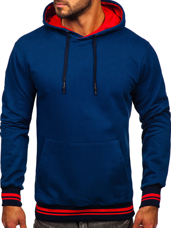 Sudadera con capucha para hombre indigo Bolf 145369