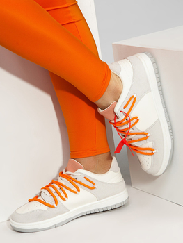 Calzado deportivo tipo sneakers para mujer naranja Bolf SN1002