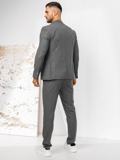Traje casual para hombre gris Bolf 09
