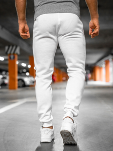 Pantalón jogger para hombre blanco Bolf XW01