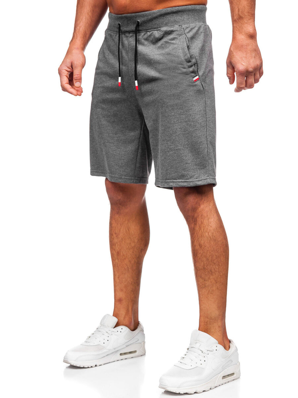 Pantalones cortos para hombre Grafito Bolf 8K1502