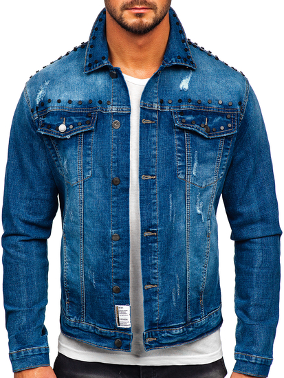 Chaqueta vaquera para hombre azul Bolf MJ504B