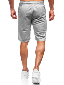 Pantalón corto deportivo para hombre color gris Bolf JX132