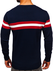Jersey para hombre azul oscuro Bolf H2113
