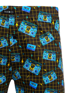 Bóxer de algodón para hombre azul Bolf 1BB162