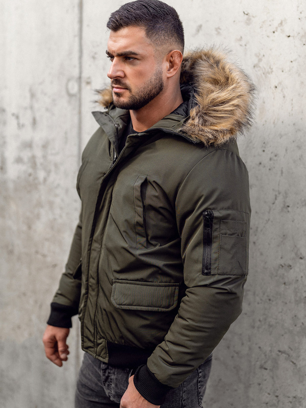 Chaqueta de invierno para hombre caqui Bolf 2019