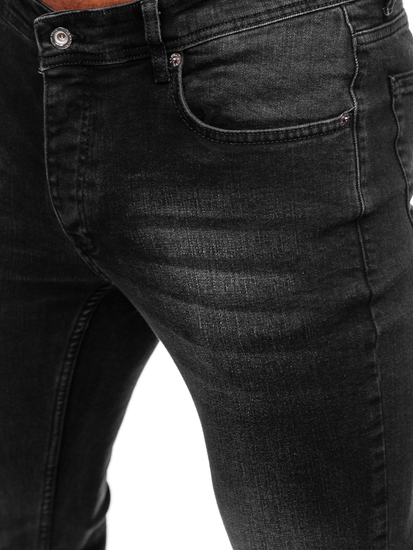 Pantalón vaquero skinny fit para hombre negro Bolf R919-1
