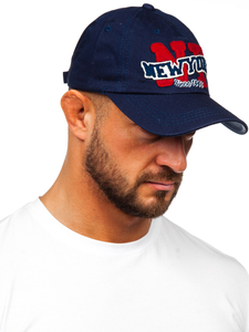 Gorra azul oscuro Bolf CZ17
