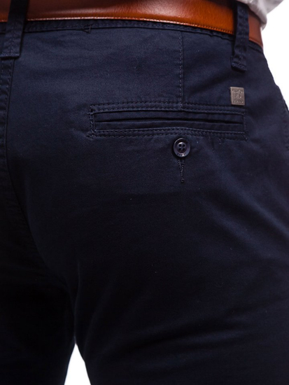 Pantalón chino para hombre azul oscuro Bolf KA6807-11