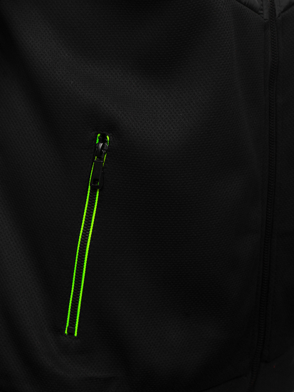 Chaqueta de entretiempo para hombre negro Bolf KS2232