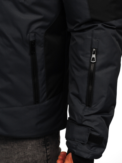 Chaqueta de invierno para hombre grafito Bolf 91M9902