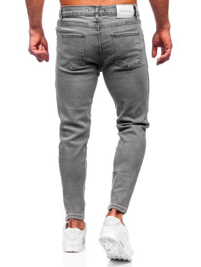 Pantalón vaquero skinny fit para hombre grafito Bolf 5909