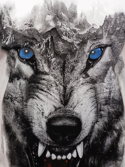 Camiseta estampada sin mangas color blanco Bolf 14824