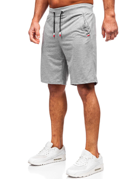 Pantalones cortos para hombre Gris Bolf 8K1502