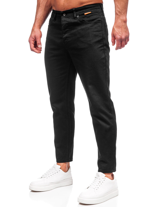 Pantalón de tela para hombre negro Bolf GT