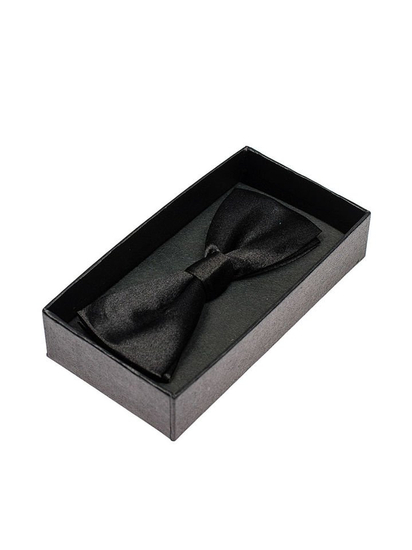 Pajarita elegante para hombre negro Bolf M001