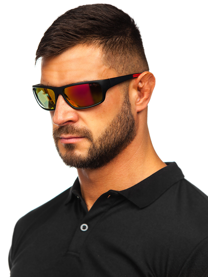 Gafas de sol naranja Bolf MIAMI1