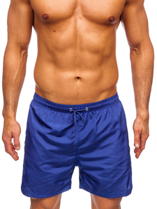 Shorts de baño para hombre color cobalto Bolf YW07002