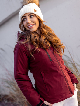 Chaqueta deportiva de invierno para mujer burdeos Bolf HH012