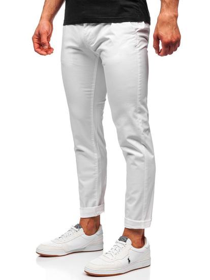 Pantalón chino para hombre blanco Bolf 1146