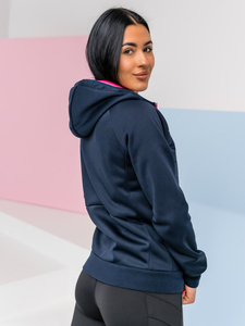 Chaqueta deportiva de entretiempo para mujer azul oscuro Bolf KSW4009