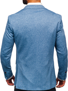 Americana casual para hombre azul Bolf 24401