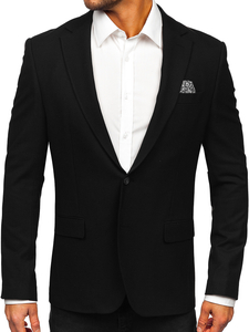 Americana casual para hombre negro Bolf 24400