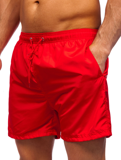 Shorts de baño para hombre color rojo Bolf YW07002