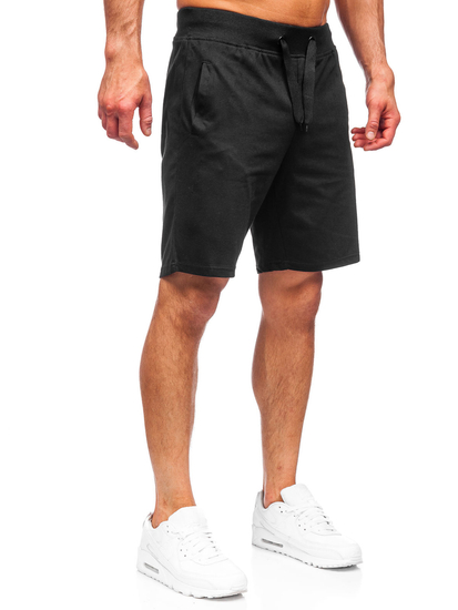 Pantalón corto deportivo para hombre color negro Denley K10003