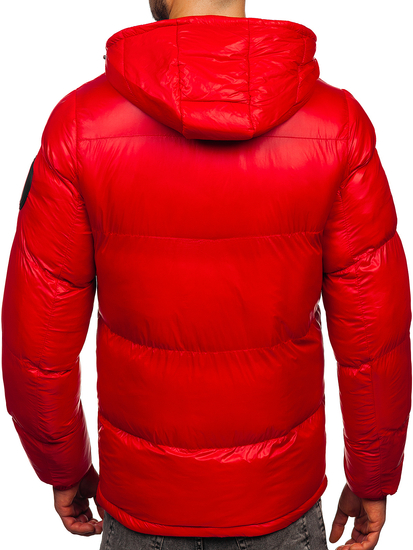 Chaqueta acolchada de invierno para hombre rojo Bolf 5M3198