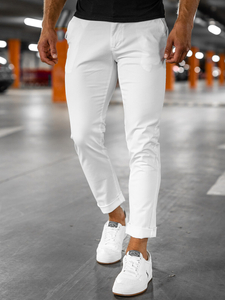 Pantalón chino para hombre blanco Bolf 1146