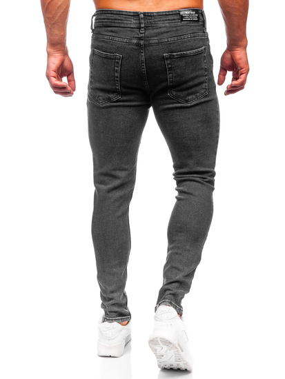 Pantalón vaquero regular fit para hombre negro Bolf 6027