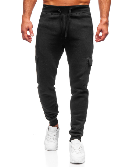 Pantalón jogger de combate para hombre negro Bolf JX326