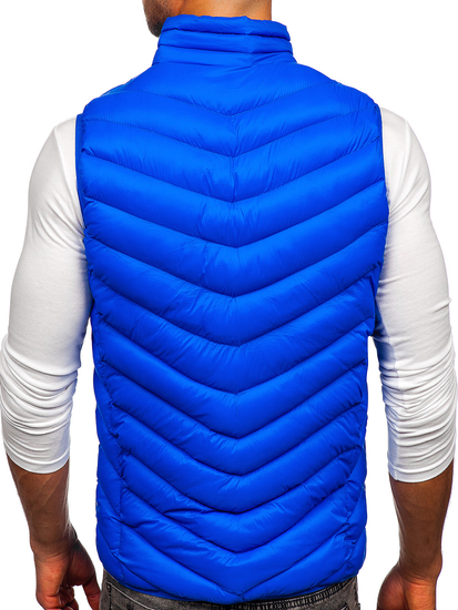 Chaleco acolchado para hombre color azul Bolf HDL88006
