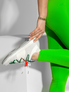 Calzado deportivo tipo sneakers para mujer verde Bolf SN1002